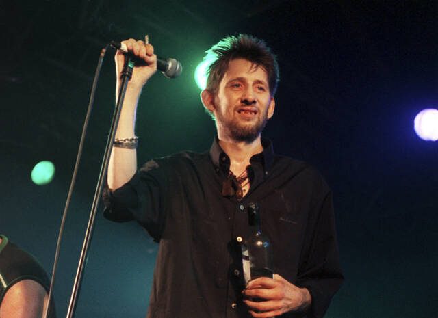 Shane MacGowan, lead singer of The Pogues and a laureate of booze and ...