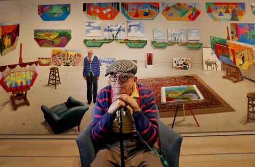 David Hockney, Whose Art Celebrated Sun Drenched Los Angeles, Dead At 88